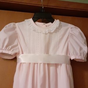 Heirlon Dress (light pink and white lace)